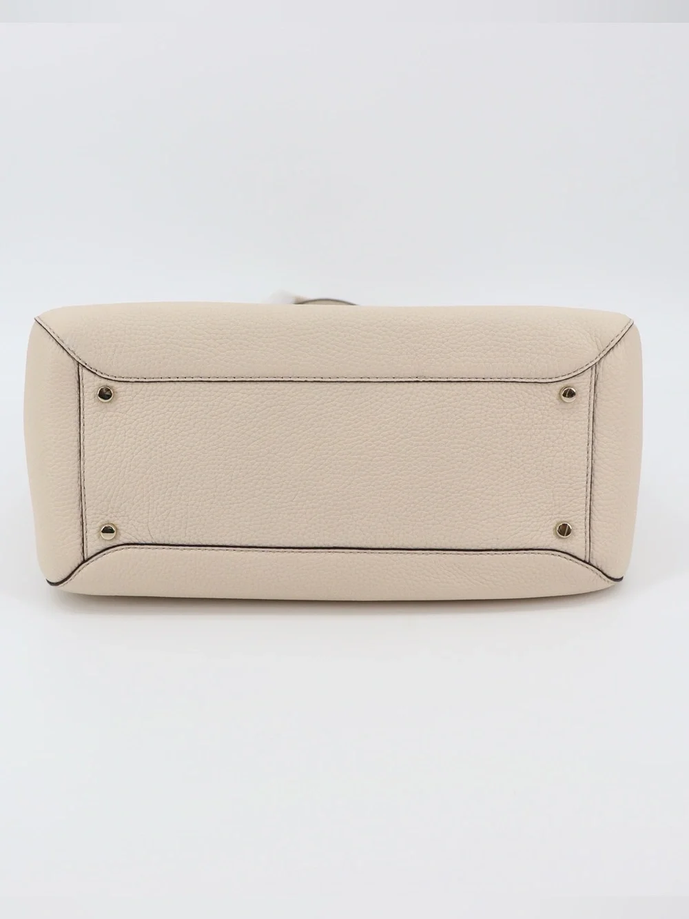 New Kate Spade Hopkins Street Dharma Pebbled Leather Tote Shoulder Bag Ivory